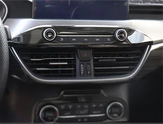 Focus 4 Titanyum Siyah Klima Panel Kaplama
