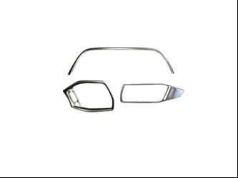 Focus 4 Paslanmaz Metal Silver Menfez Kaplama 3 Parça