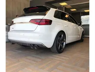 Audi A3 (2013-2016) Hatchback Cam Üstü Spoiler Piano Black