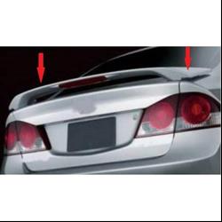Civic FD6 Makyajlı Boyasız ışıklı Spoiler