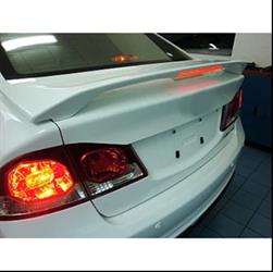 Civic FD6 Makyajlı Boyasız ışıklı Spoiler