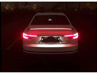 Audi A4 (2016-2019) Led Spoiler Piano Black