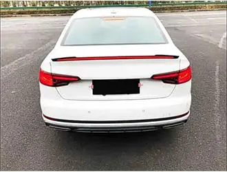 Audi A4 (2016-2019) Led Spoiler Piano Black