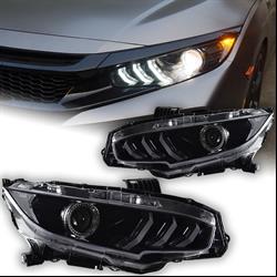 Civic FC5 Mustang Dizayn Animasayonlu Led Far Takımı