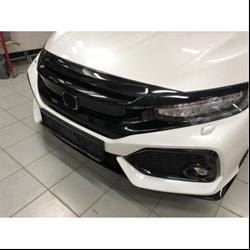 Civic FC5 Parlak Siyah Ön Panjur Üst Kaplaması