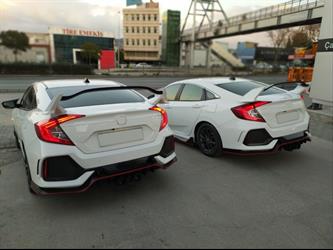 Civic FC5 Type-R Boyasız Spoiler