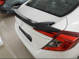Civic FC5 Boyasız Çıkıntılı Model Bagaj Üstü Spoiler