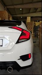 Civic FC5 Transparan Omurga Led Stop