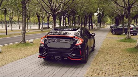 Civic FK7 Led Spoiler