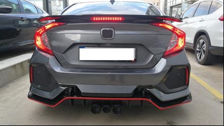 Civic FC5 Boyasız Turbo Sİ Işıklı Spoiler