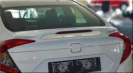 Civic FC5 Boyasız Orta Boy Işıklı Spoiler
