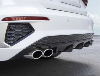 Audi A3 (2021-Sonrası) Sedan S-Line 4 Egzoz Difüzör