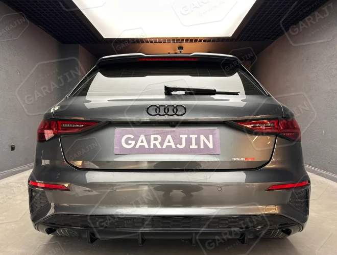 Audi A3 (2021-Sonrası) Hatchback S-Line 4 Egzoz Difüzör