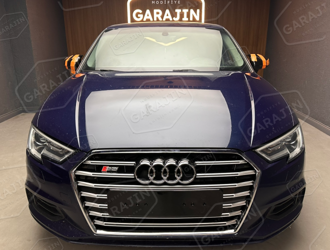 Audi A3 Makyajlı (2016-2020) S3 Siyah Panjur