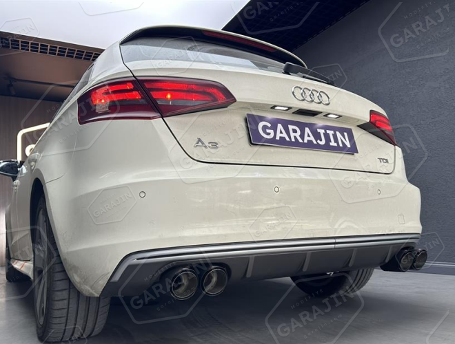 Audi A3 (2013-2016) Hatchback S3 Difüzör