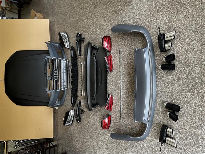 Audi A8 (2013-2017) 2018+ S8 Facelift Body Kit