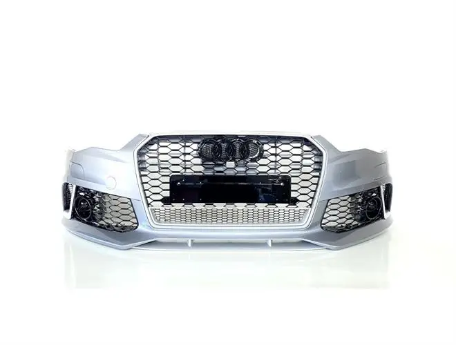 Audi A6 (2014-2018) RS6 Krom Ön Tampon ve Panjur Seti