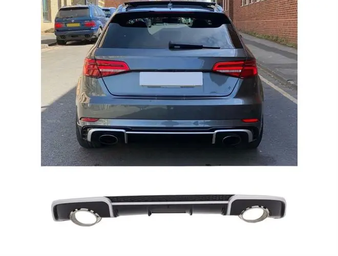 Audi A3 Makyajlı (2016-2020) Hatchback RS3 Difüzör