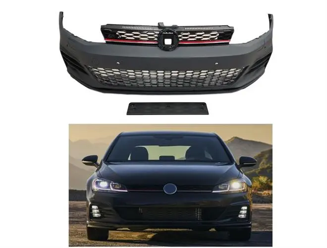 Golf 7.5 GTI Ön Tampon ve Panjur Seti