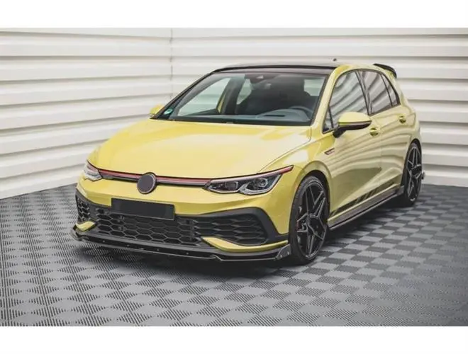 Golf 8 Ön Lip - Parlak Siyah