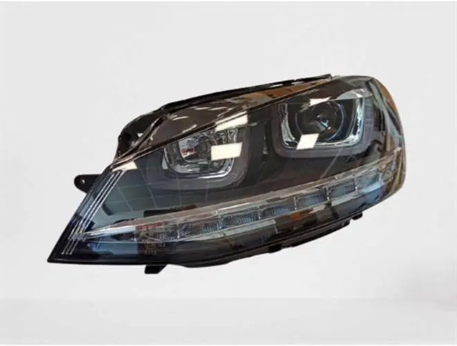 Golf 7 Çift U Led Far Kayar Sinyal Krom