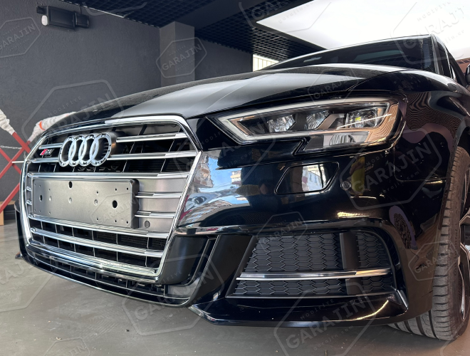 Audi A3 Makyajlı (2016-2020) Sedan S3 Ön Tampon ve Panjur Seti