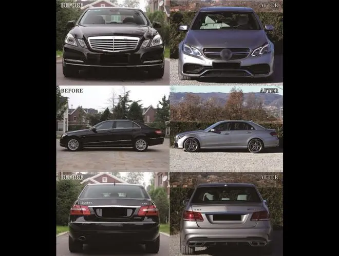 E Serisi W212 (2009-2012) 2013+ E63 Facelift Body Kit