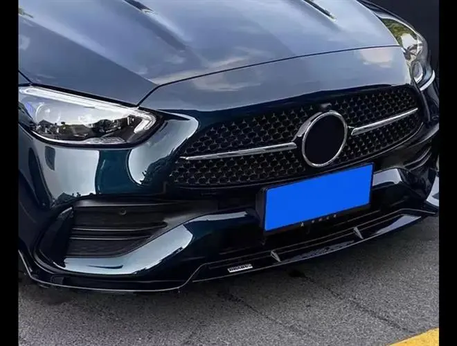 C Serisi W206 (2021-Sonrası) Ön Lip Brabus - Parlak Siyah