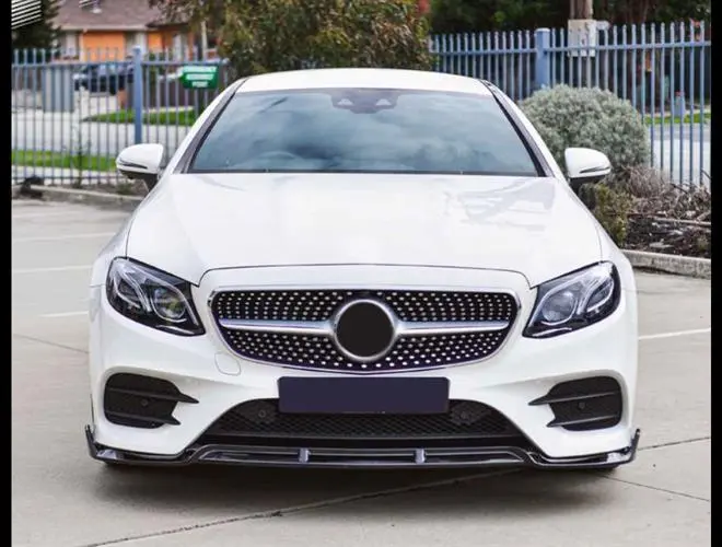 E Serisi W213 (2016-2020) Brabus 3 Parça Ön Lip Parlak Siyah