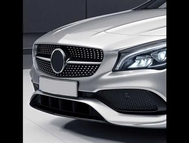 CLA W117 Makyajlı (2016-2018) Siyah Diamond Panjur