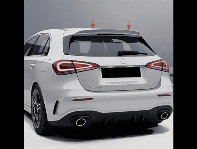 A Serisi W177 (2019-Sonrası) A35 Hatchback Spoiler Parlak Siyah