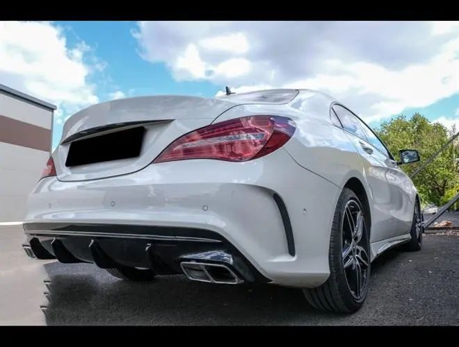 CLA W117 Makyajlı (2016-2018) CLA45 Difüzör ve Silver Egzoz Seti