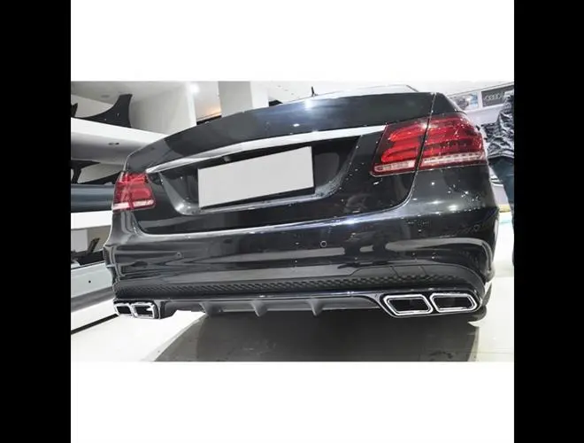 E Serisi W212 Makyajlı (2013-2016) E63 Difüzör ve Silver Egzoz Seti