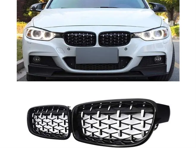 F30 Parlak Siyah Diamond Panjur