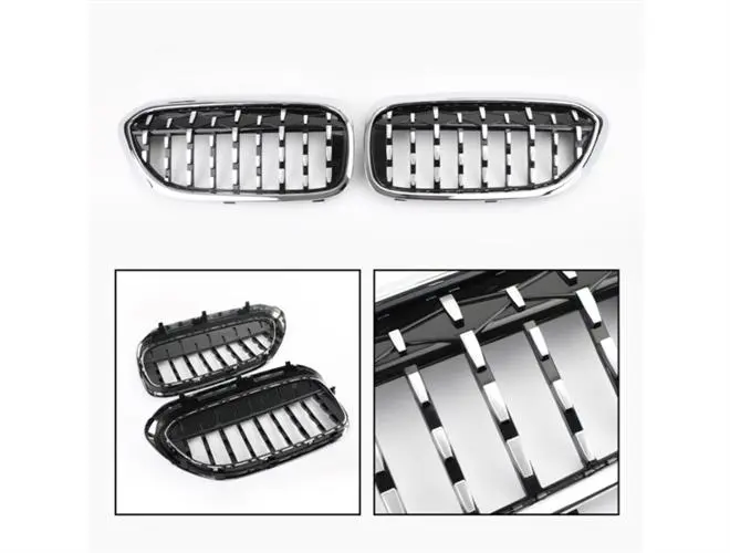 G30 Krom Çerçeve Diamond Panjur
