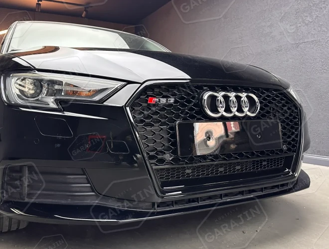 Audi A3 Makyajlı (2016-2020) RS3 Siyah Panjur