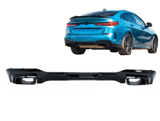 F44 Sedan M 2.35 Difüzör Egzoz Seti - Parlak Siyah