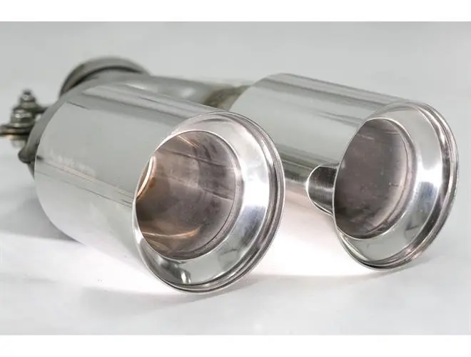 G30 M5 Görünüm Silver Egzoz Seti