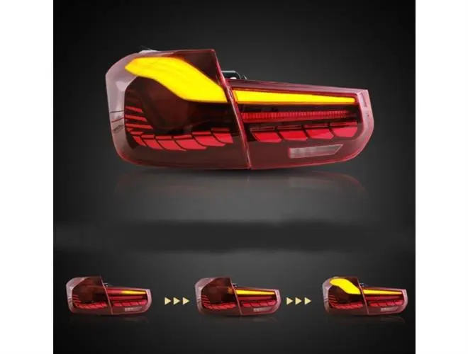 F30 Dragon Led Stop Animasyonlu - Kırmızı