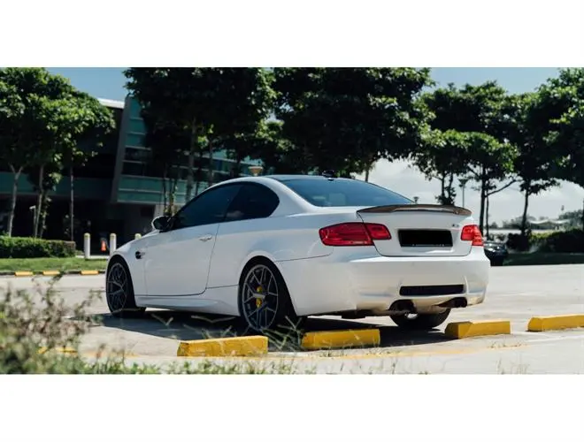 E92 LCI Mtech Spoiler - Parlak Siyah