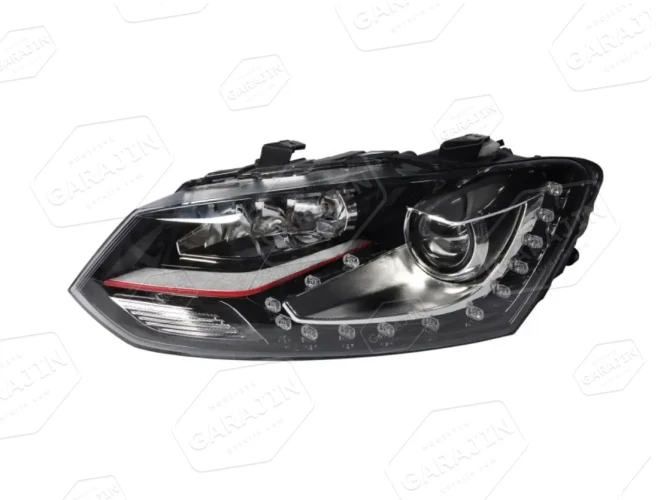 Polo 6R (2009-2014) GTI Kırmızı Led Far