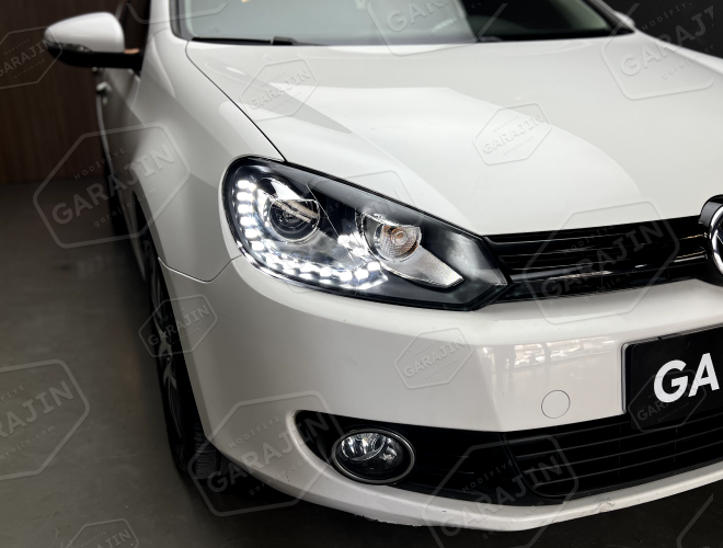 Golf 6 R20 Full Led Far