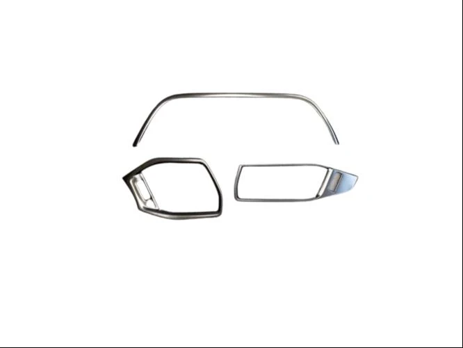 Focus 4 Paslanmaz Metal Silver Menfez Kaplama 3 Parça