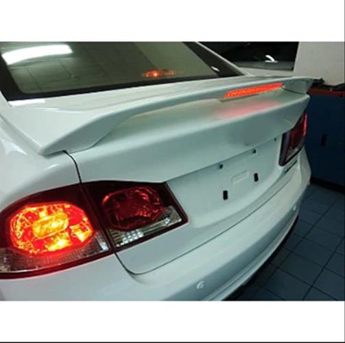 Civic FD6 Boyasız ışıklı Spoiler