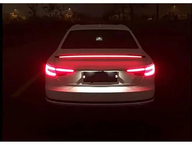 Audi A4 (2016-2019) Led Spoiler Piano Black