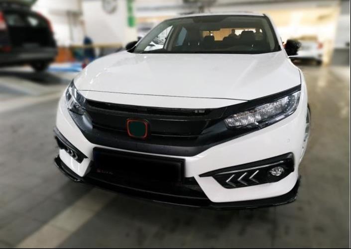 Civic FC5 B Dizayn Tek Parça ön Lip