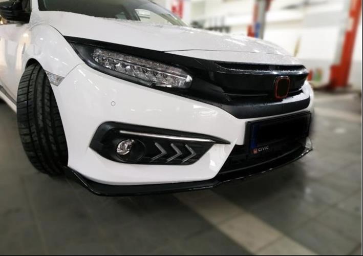 Civic FC5 B Dizayn Tek Parça ön Lip
