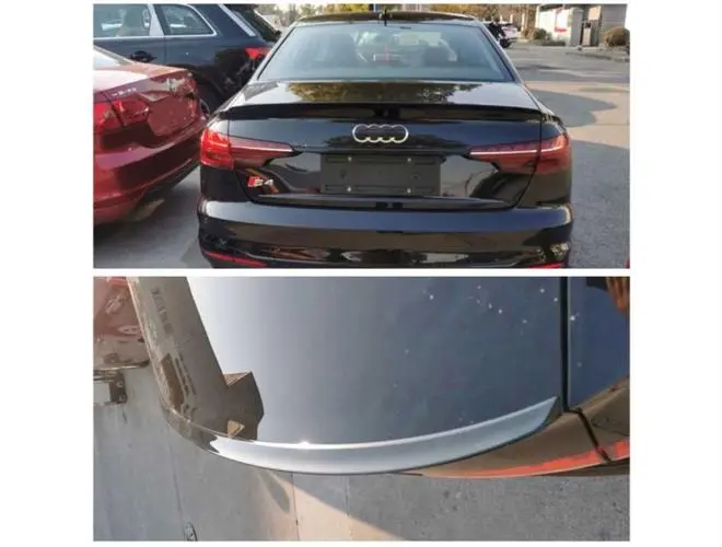 Audi A4 (2019-2023) S4 Spoiler Piano Black
