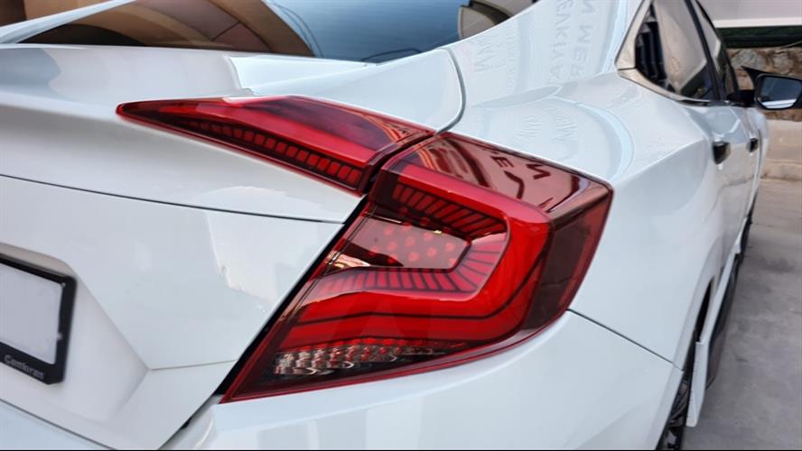 Civic FC5 Kırmızı Omurga Led Stop