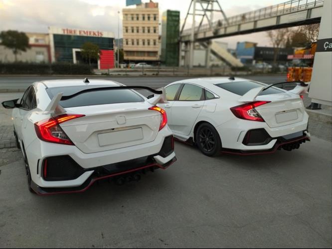 Civic FC5 Type-R Boyasız Spoiler